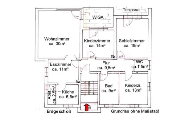 Immobilie in Altfraunhofen - Solides Einfamilienhaus in ruhiger Wohnlage mit parkähnlichem Grundstück - Bild 3