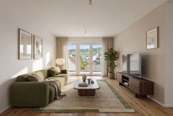 Immobilie in Nittel - Appartement de 82 m² – Nittel, mit Blick über das Moseltal - Bild 0