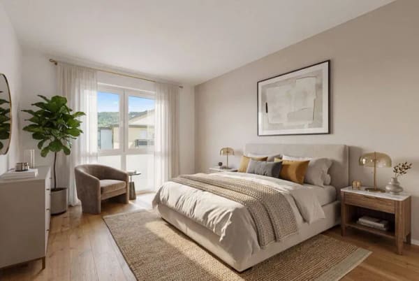 Immobilie in Nittel - Appartement de 82 m² – Nittel, mit Blick über das Moseltal - Bild 1