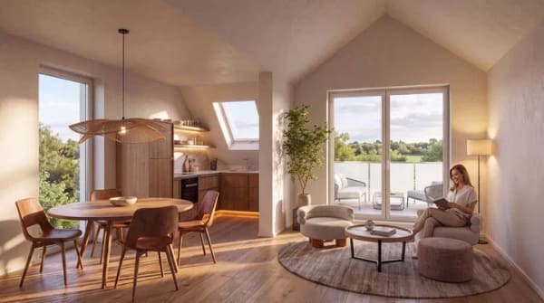 Immobilie in Schmallenberg - Moderne QNG 2-ZI Neubauwohnung mit Balkon 2.OG - hohe Steuervorteile & KfW Finanzierung ab 1.60% p.a - Bild 0