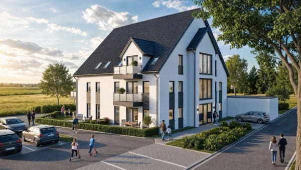 Immobilie in Schmallenberg - Moderne QNG 2-ZI Neubauwohnung mit Balkon 2.OG - hohe Steuervorteile & KfW Finanzierung ab 1.60% p.a - Bild 4