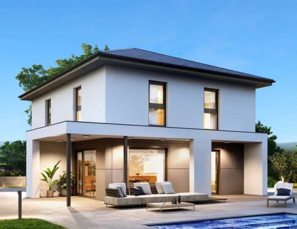 Immobilie in Oberscheinfeld - Stadthaus-Traum: Individuelles Design, KfW 40 Komfort & 159m² Wohnjuwel - Bild 0