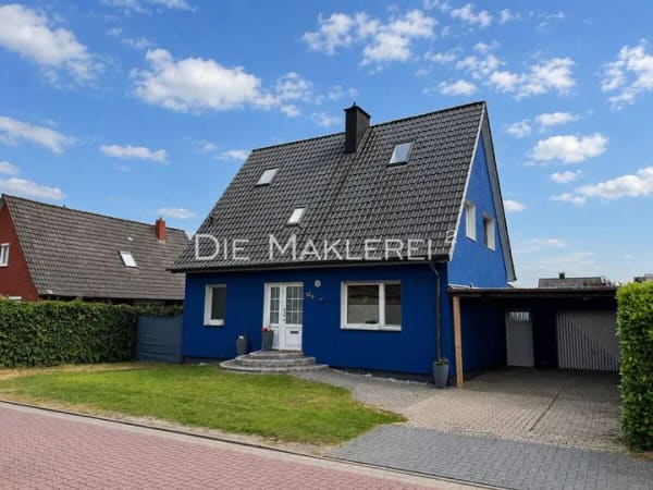Immobilie in Haselünne - Meer geht nicht, aber See! Das blaue Haus in Haselünne. - Bild 1