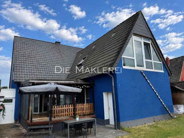 Immobilie in Haselünne - Meer geht nicht, aber See! Das blaue Haus in Haselünne. - Bild 2