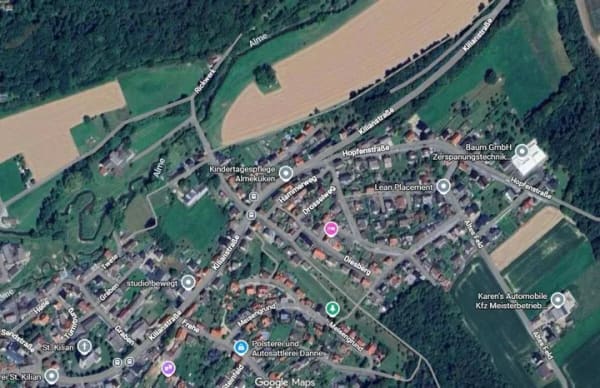 Immobilie in Büren - Wohnen im Grünen - Zweifamilienhaus mit außergewöhnlich schöner Gartengestaltung - Bild 1
