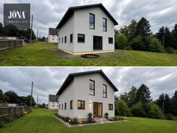 Immobilie in Grünbach - Fast fertig zum Traumhaus (KfW-40) – hochwertiges Schwabenhaus mit 1.900 m² Grundstück und individue - Bild 0