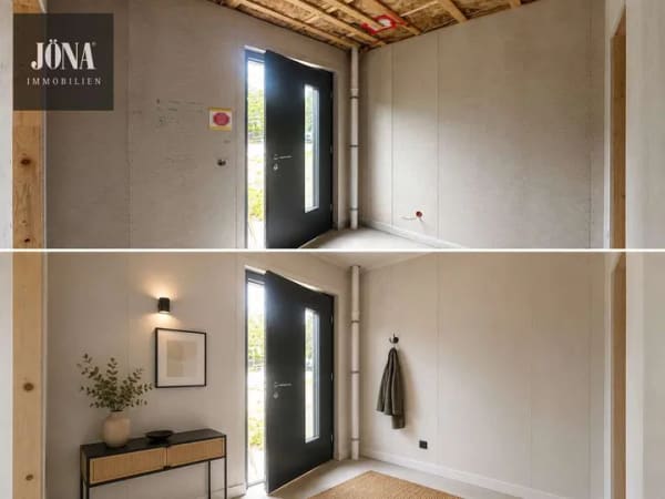 Immobilie in Grünbach - Fast fertig zum Traumhaus (KfW-40) – hochwertiges Schwabenhaus mit 1.900 m² Grundstück und individue - Bild 2