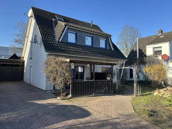 Immobilie in Zeven - Volksbank Immobilien: Kernsaniertes (1997) Einfamilienhaus mit Platz - zentrale ruhige Lage - Bild 1