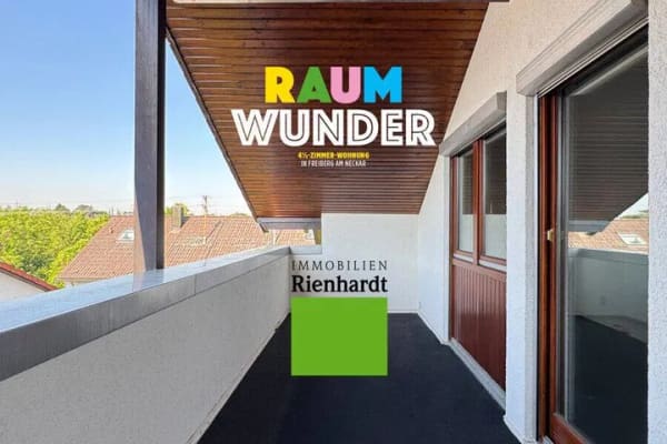 Immobilie in Freiberg am Neckar - Raumwunder! 4,5-Zimmer-Wohnung in Freiberg am Neckar - Bild 0