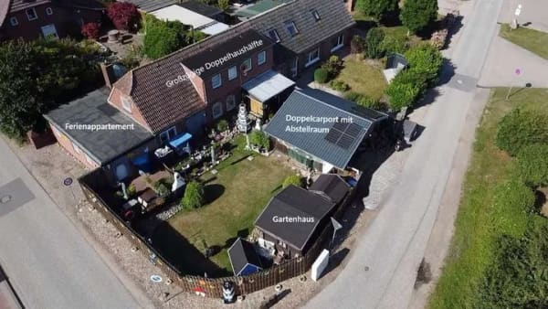 Immobilie in Fehmarn - KECK ÜBER ECK!
Doppelhaushälfte und Ferienwohnung in Bisdorf. - Bild 0