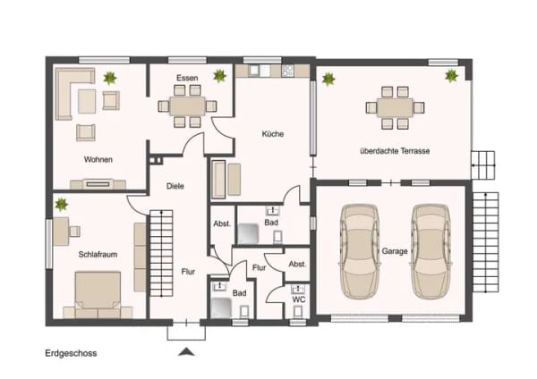 Immobilie in Hüllhorst - Großes Landhaus mit vielen Extras in Alleinlage auf einem ca. 2.700 m² Grundstück... - Bild 2