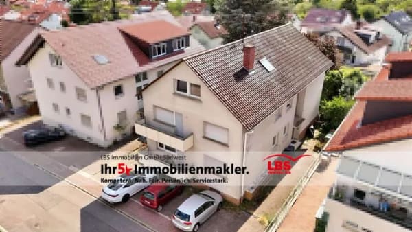 Immobilie in Dossenheim - Maisonette mit Garten oder zwei Wohnungen, Sie entscheiden! - Bild 0