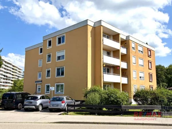Immobilie in Kaufbeuren - 2 Zimmerwohnung mit Westbalkon und TG-Stellplatz - Bild 0