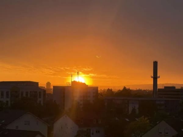 Immobilie in Rüsselsheim am Main - Traumhafte Sonnenuntergänge: helle 1-Zimmer-Wohnung mit Loggia, Aufzug - Bild 0