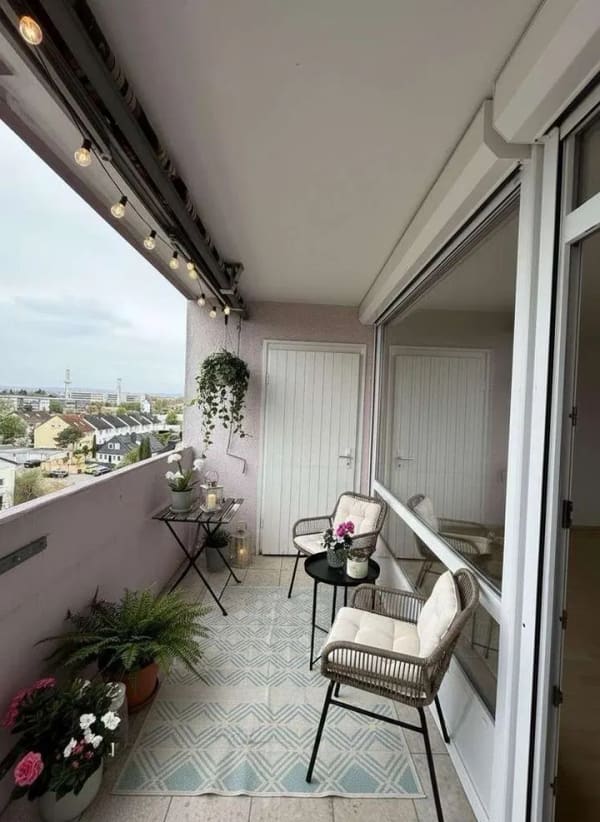 Immobilie in Rüsselsheim am Main - Traumhafte Sonnenuntergänge: helle 1-Zimmer-Wohnung mit Loggia, Aufzug - Bild 2