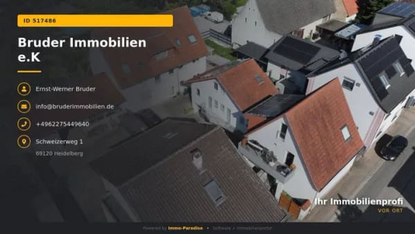 Immobilie in St. Leon-Rot - St. Leon-Rot: 8-FH, gut vermietet, 1- 3  ZKB, Bj 2004, KM 70.620€, Photo-Voltaik, keine Käufer-Prov. - Bild 1