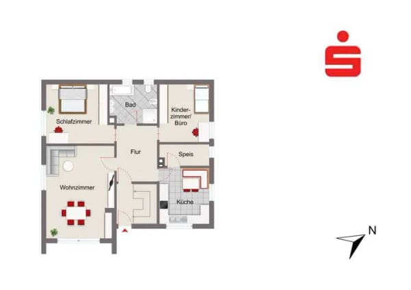 Immobilie in Wildenberg - Ein-/Zweifamilienhaus mit schönen Garten in Wildenberg
 - Bild 2
