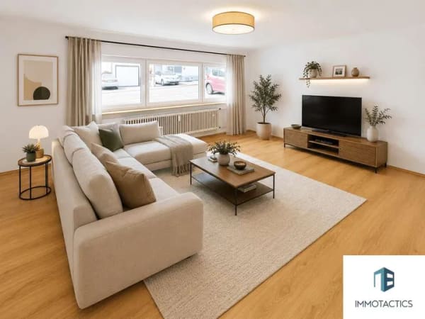 Immobilie in Ober-Olm - Vermietete Souterrainwohnung mit Einbauküche & Stellplatz - ideale Kapitalanlage oder Eigennutzung - Bild 0