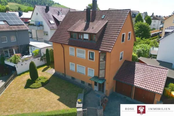 Immobilie in Fellbach - Vermietetes Dreifamilienhaus mit großem Garten in begehrter Lage von Fellbach - Bild 0