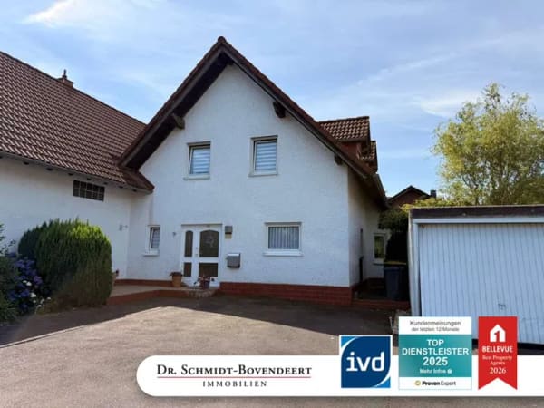 Immobilie in Kirburg - Gepflegte, familienfreundliche Doppelhaushälfte mit Garten und Garage in Kirburg! - Bild 0
