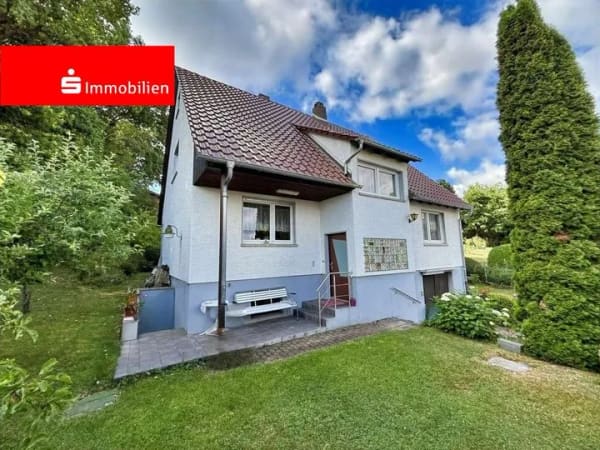 Immobilie in Modautal - Freistehendes Ein-/Zweifamilienhaus in ländlicher Lage - Bild 0