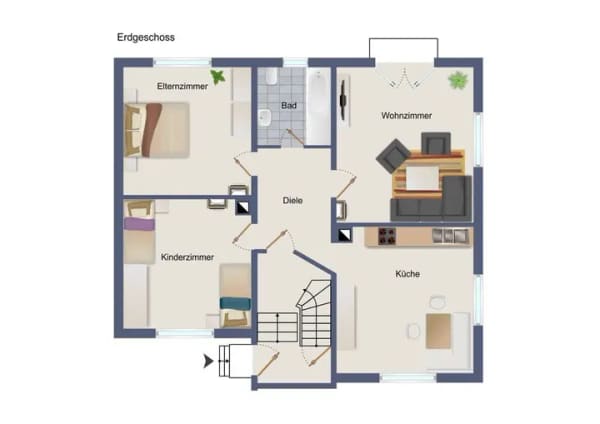 Immobilie in Modautal - Freistehendes Ein-/Zweifamilienhaus in ländlicher Lage - Bild 1