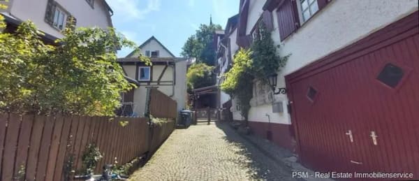Immobilie in Königstein - ** Idyllisches Fachwerkhaus mit Kamin, Sauna, Terrasse und Burgblick in bevorzugter ruhiger Lage ** - Bild 4