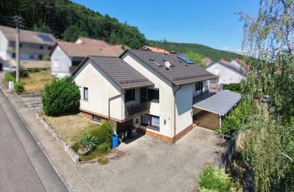 Immobilie in Wernersberg - Großzügiges Wohnhaus mit Gewerbeanbau, XXL-Terrasse & Burgblick - Bild 1