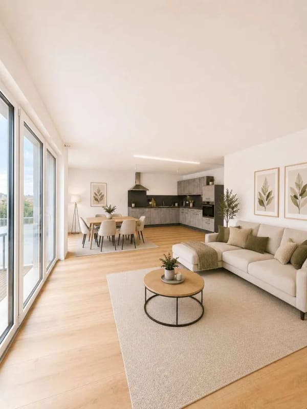 Immobilie in Karlsdorf-Neuthard - Traumhaftes Penthouse mit zwei Balkonen, 2 Stellplätzen & moderner Ausstattung in Karlsdorf-Neuthard - Bild 0