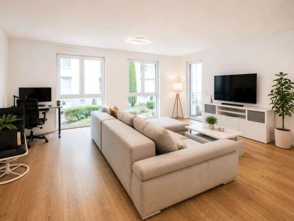 Immobilie in Karlsdorf-Neuthard - Neuwertige 2-Zimmer-Wohnung im Erdgeschoss mit Balkon und Stellplatz in ruhiger Wohnlage - Bild 1