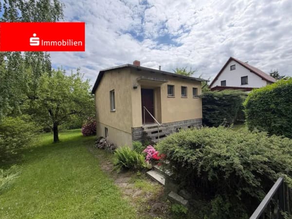 Immobilie in Nobitz - Bungalow mit großem Grundstück - Heute Erholung, morgen Wohnsitz? - Bild 1