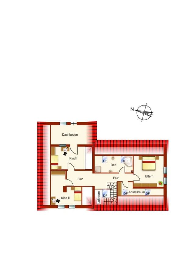 Immobilie in Wiesmoor - Raumwunder mit Einliegerwohnung nahe dem Golfplatz - Bild 3