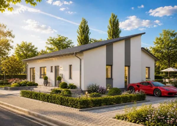 Immobilie in Bad Teinach-Zavelstein - Architekten-Bungalow mit hochwertiger Ausstattung und Wohlfühlambiente - Bild 0