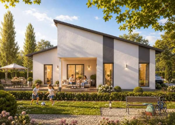 Immobilie in Bad Teinach-Zavelstein - Architekten-Bungalow mit hochwertiger Ausstattung und Wohlfühlambiente - Bild 2