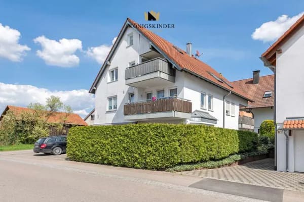 Immobilie in Ebersbach an der Fils - Traumhafte, bezugsfertige 2-Zimmer-Oase mit Balkon, EBK & Garage in Ebersbach-Weiler! - Bild 1
