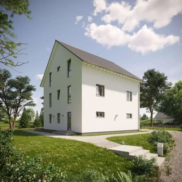 Immobilie in Stöckse - Neubau nach Maß: 10 Zimmer, 316 m², KfW 55 | für zwei Familien - Bild 1