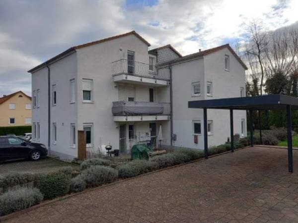 Immobilie in Spiesheim - Sonnige 3 ZKBB Dachgeschosswohnung in grüner Ortsrandlage in Wörrstadt/Spiesheim - Bild 0