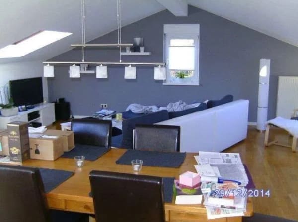 Immobilie in Spiesheim - Sonnige 3 ZKBB Dachgeschosswohnung in grüner Ortsrandlage in Wörrstadt/Spiesheim - Bild 3