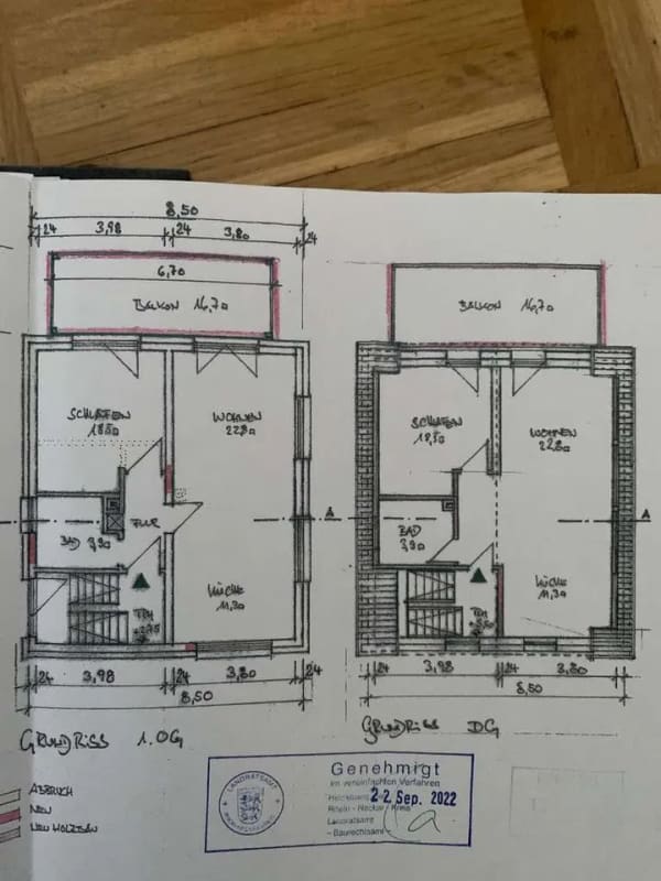 Immobilie in Mühlhausen - Mühlhausen, 3 Familienhaus als Rohbau - Bild 2