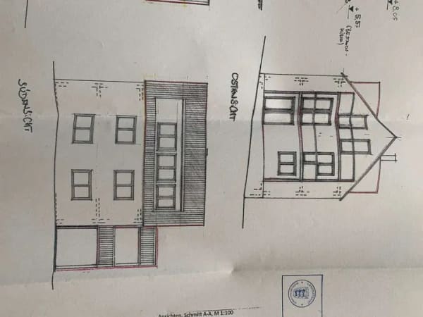 Immobilie in Mühlhausen - Mühlhausen, 3 Familienhaus als Rohbau - Bild 4
