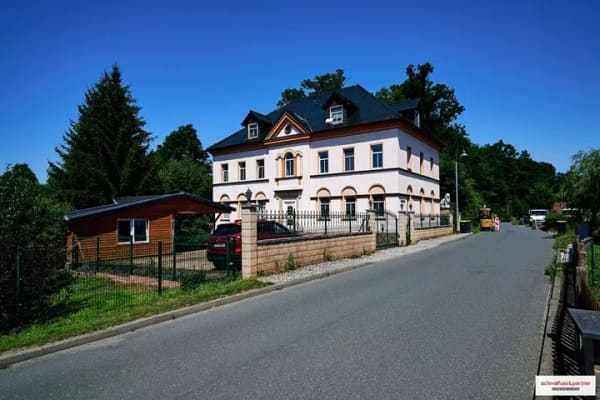 Immobilie in Berga/Elster - Investment: Kernsaniertes Herrenhaus mit 6 vermieteten Wohneinheiten in Berga-Wünschendorf in Thüringen - Bild 1