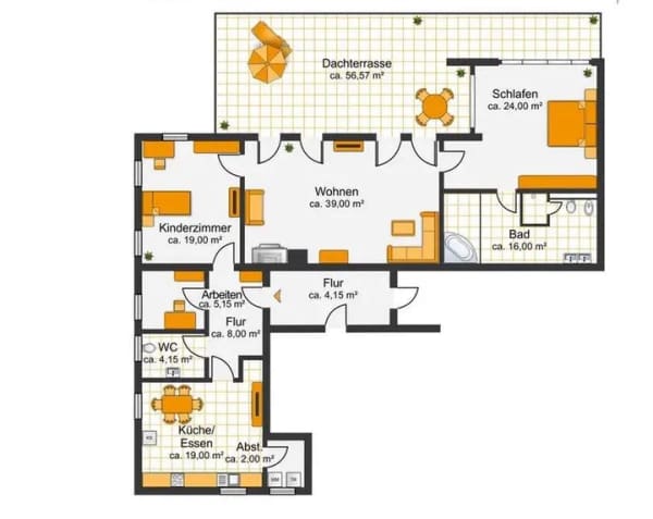 Immobilie in Eurasburg - 3.5 Zimmer Wohnung mit große Teresse - Bild 0