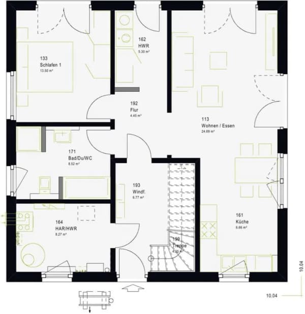 Immobilie in Stöckse - Klimafreundlich bauen, entspannt wohnen – Mehrgenerationenhaus mit 163 m² | für zwei Familien - Bild 3