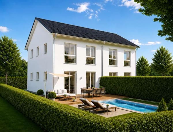 Immobilie in Straßlach-Dingharting - Bestlage Straßlach Dingharting: Neubau-DHH inkl. Keller | Energie A+ | familienfreundliche Lage - Bild 2
