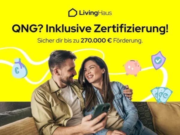 Immobilie in Lutzingen - Livinghaus x QNG - 400.000EUR ab 2,6% Zins als Schlüssel zu deinem Eigenheim! - Bild 1