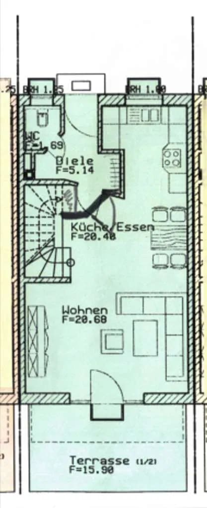 Immobilie in Rettenberg - Wohnen mit Charakter: Mittelreihenhaus in Rettenberg - Bild 1