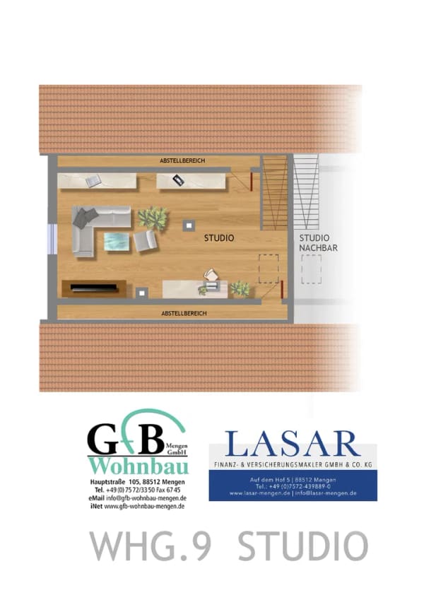 Immobilie in Sigmaringen - Geräumige 3-Zimmer-Wohnung im Herzen von Sigmaringen - Bild 2