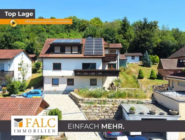 Immobilie in Gundelsheim - Wohnvielfalt mit Blick auf die Neckarschleife - FALC Immobilien - Bild 0