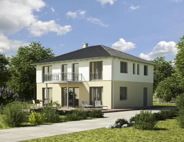 Immobilie in Pampow - Bauen ist wieder bezahlbar mit Bauzinsen ab 1 % und einer Heidenheim-Preisoffensive! Die luxuriöse Villa V1 für Sie! - Bild 0