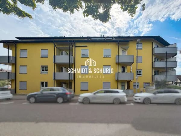 Immobilie in Bruchsal - Charmante 1-Zimmer-Erdgeschosswohnung mit Balkon in Bruchsal - Bild 0